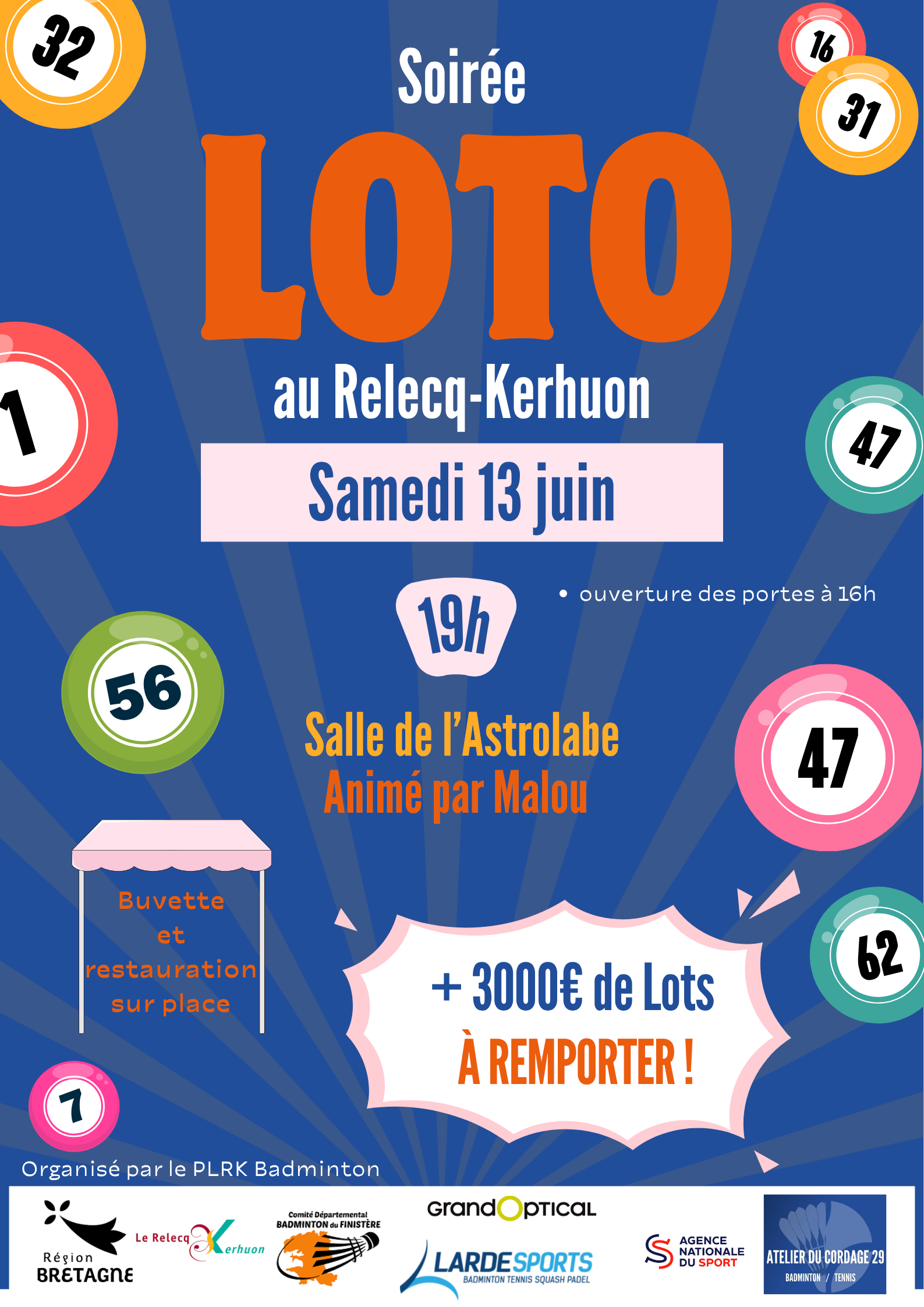 Loto au Relecq-Kerhuon animé par Malou